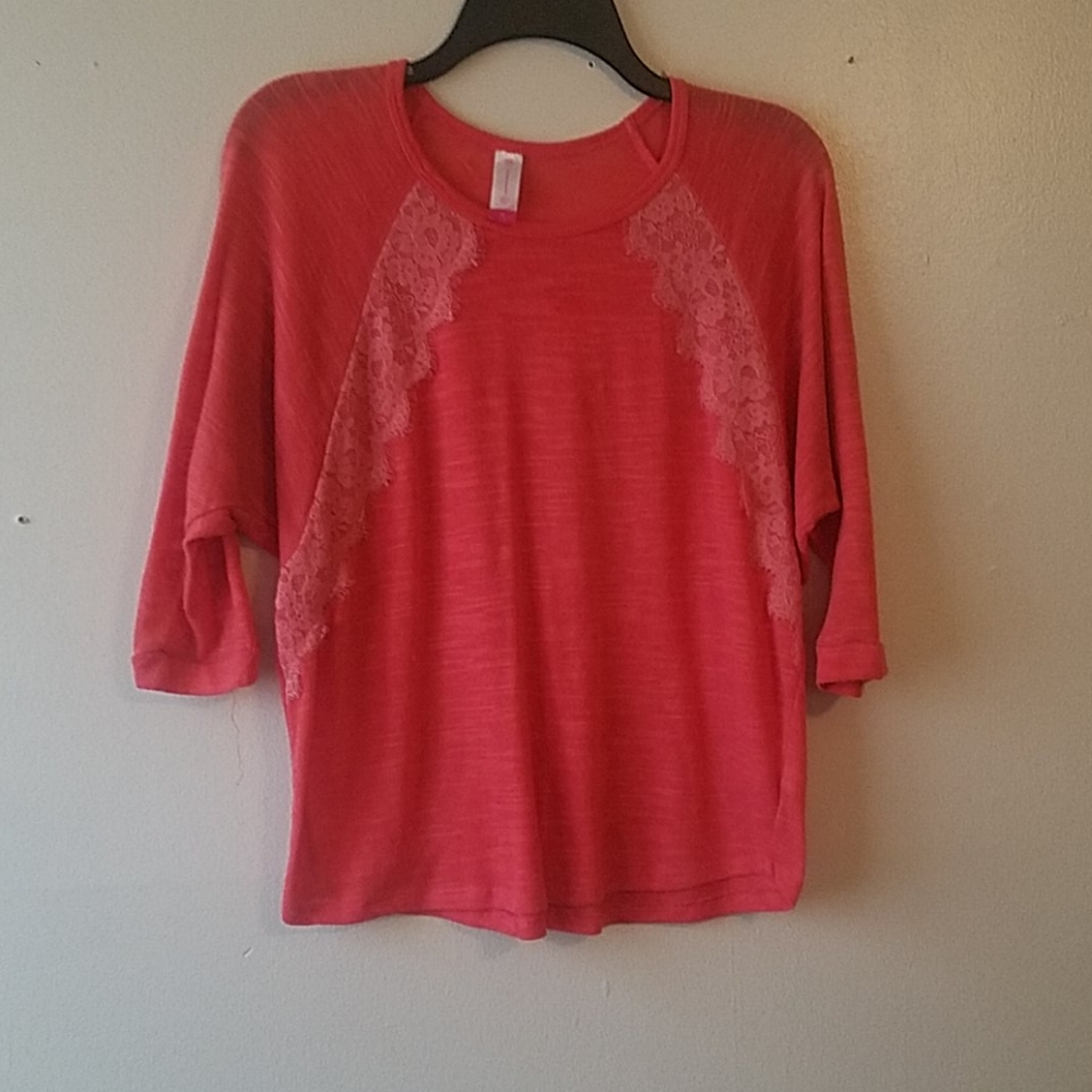 Cute Peach Blouse